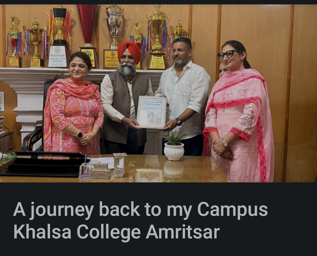 Students receiving internship offer letters
